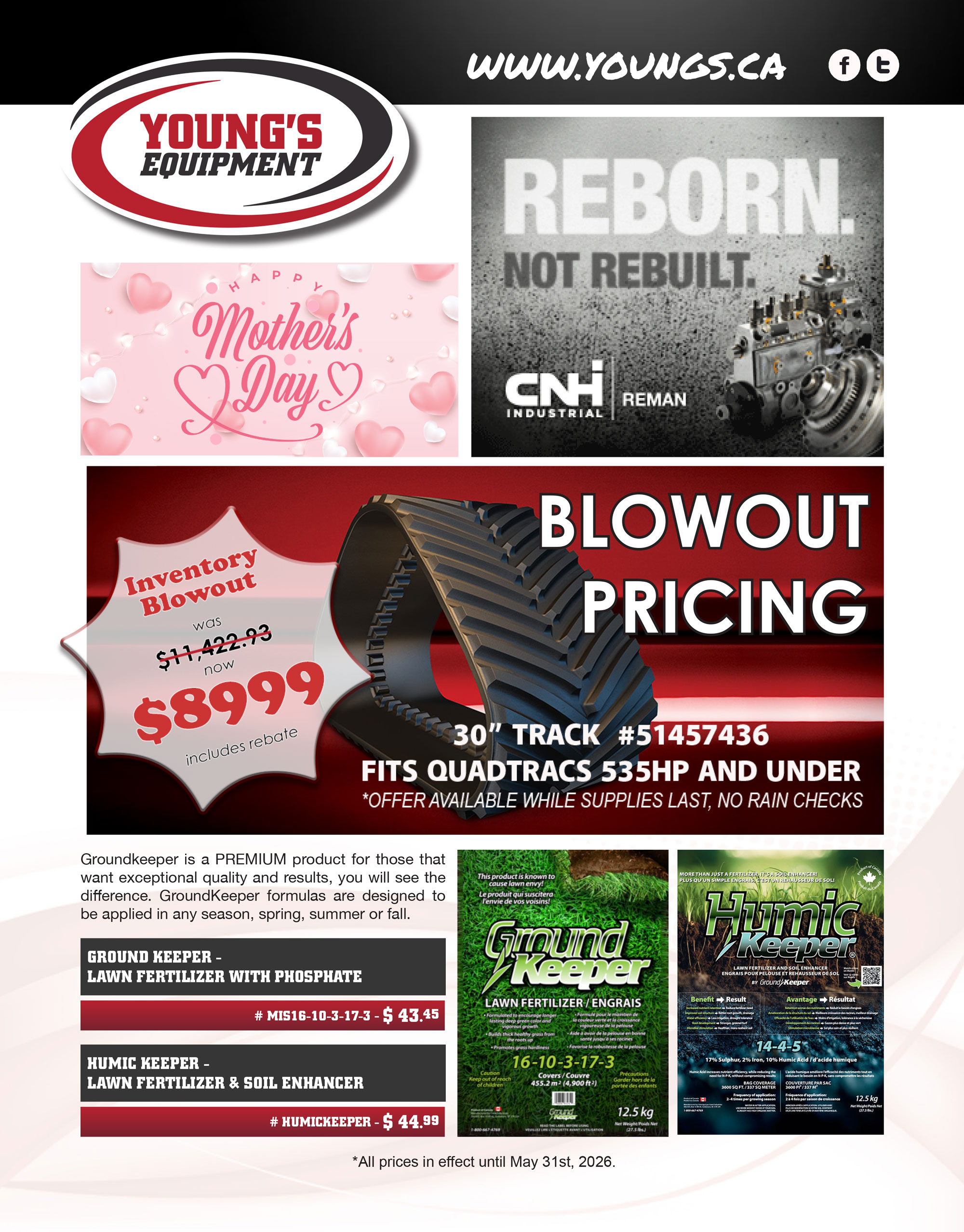 Monthly Parts Flyer