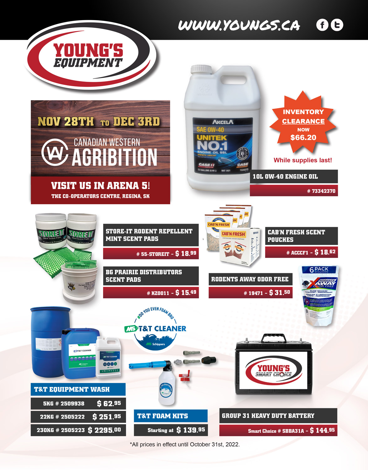 Genuine OEM Parts and Replacement Parts Online Youngs Equipment Inc