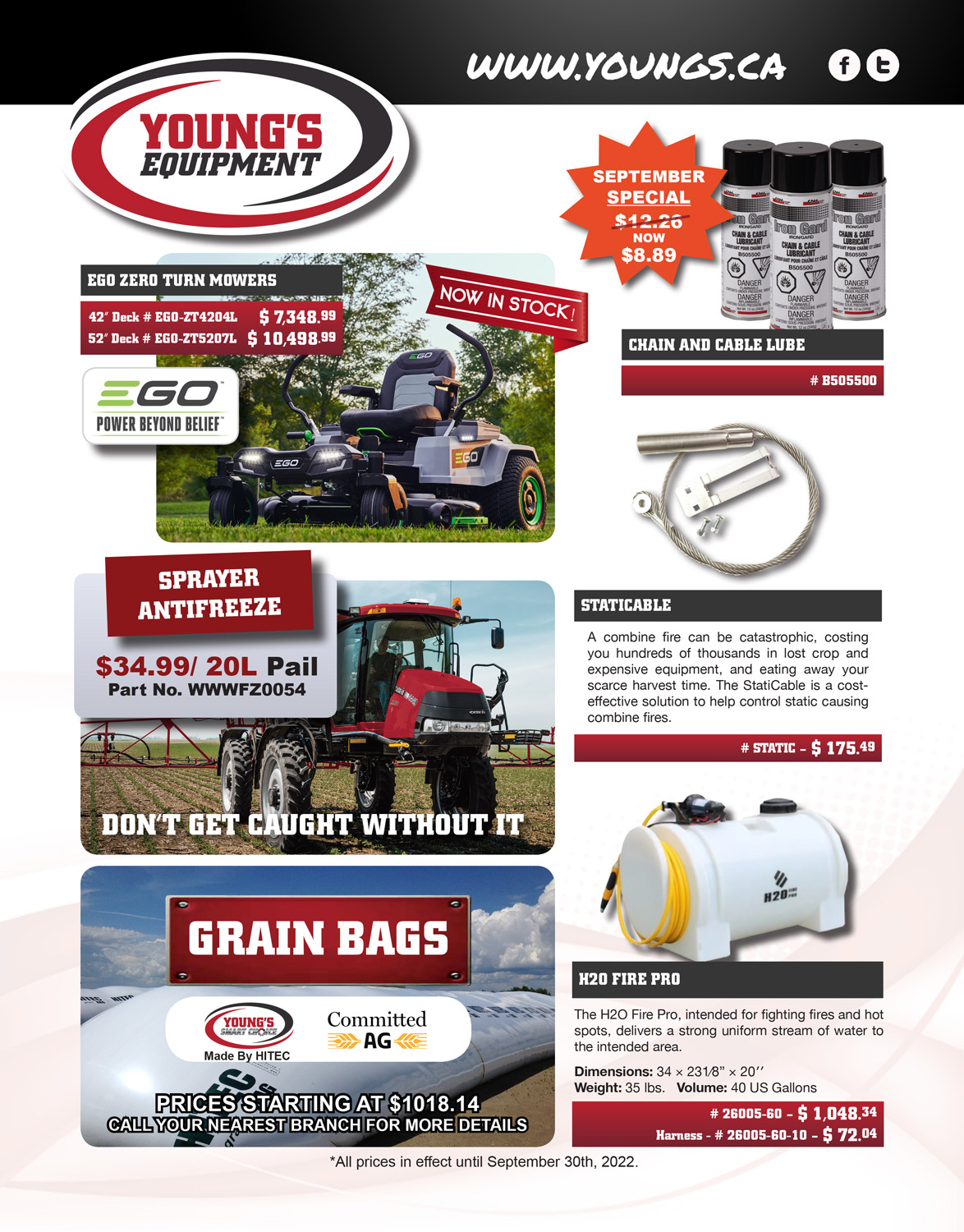 Monthly Parts Flyer
