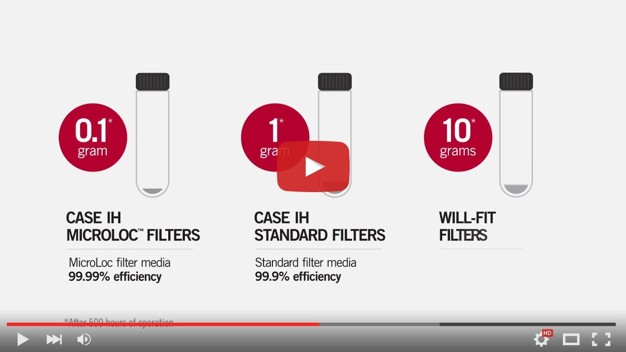 Engineered for Your Equipment -- Genuine Case IH PowerCore® Engine Air Filters