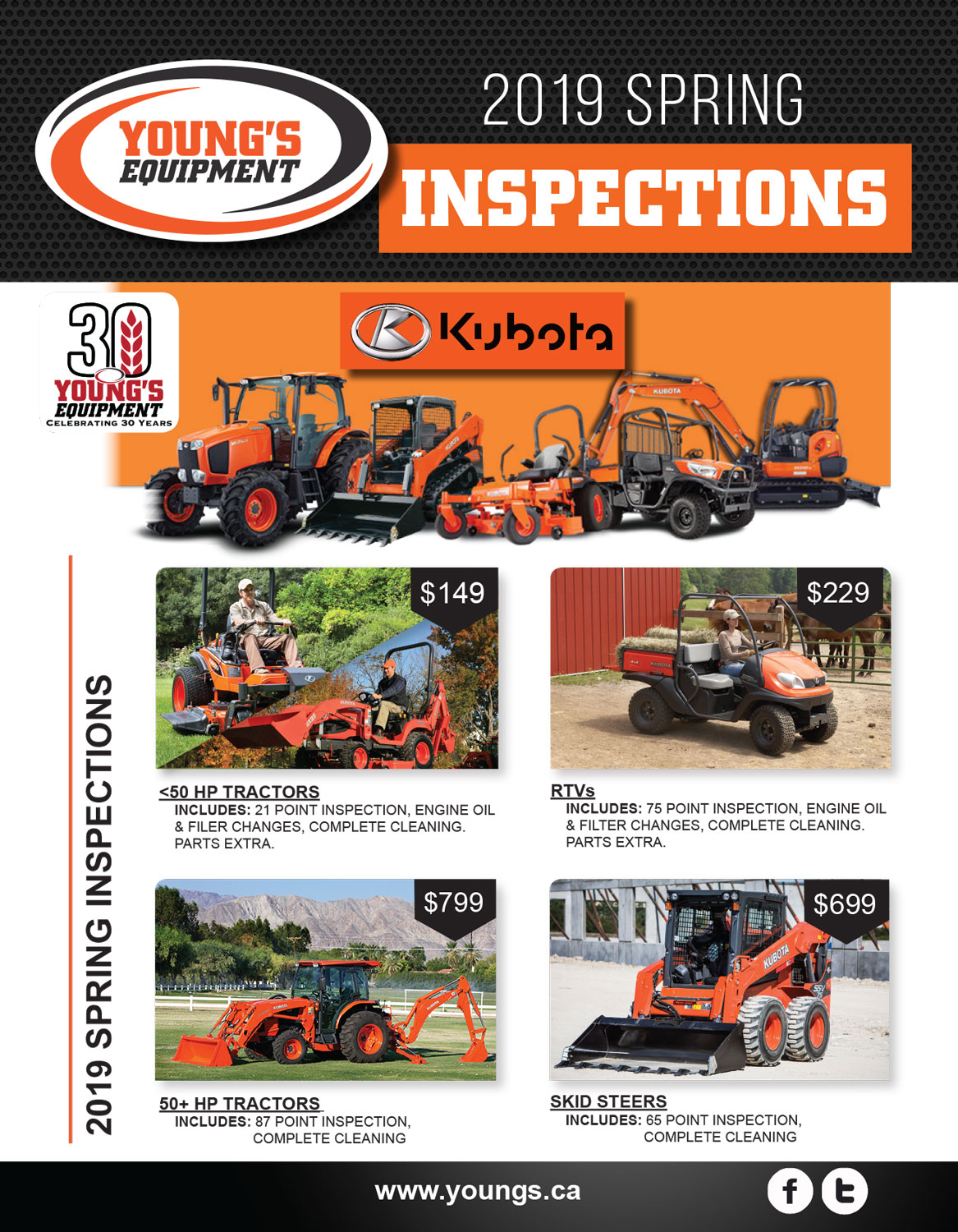 Service Kubota Inspections Youngs Equipment Inc Saskatchewan's